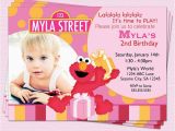 Elmo 1st Birthday Party Invitations Elmo Birthday Invitation Sesame Street Girl by Cupcakedream