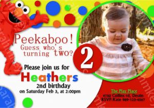 Elmo 1st Birthday Party Invitations Elmo Party Invitations Party Invitations Templates