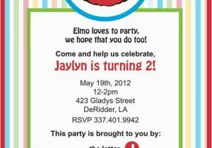 Elmo 2nd Birthday Invitations Items Similar to Elmo Birthday Invitation Pdf On Etsy