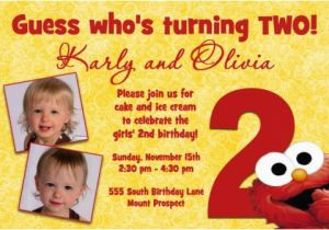 Elmo 2nd Birthday Invitations Quotes for A 2nd Birthday Elmo Quotesgram