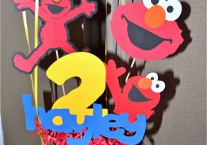 Elmo Birthday Decoration Ideas Buggy 39 S Basement Elmo Birthday Party