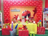 Elmo Birthday Decoration Ideas Elmo Sesame Street Birthday Quot Elmo 1st Birthday Party