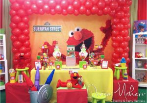 Elmo Birthday Decoration Ideas Elmo Sesame Street Birthday Quot Elmo 1st Birthday Party