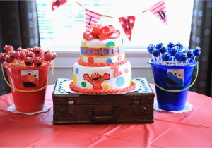 Elmo Birthday Decoration Ideas Vintage Pretty Elmo Birthday Party