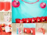 Elmo Birthday Decorations Ideas Kara 39 S Party Ideas Girly Elmo Party Planning Ideas Cake