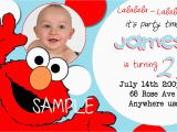 Elmo Birthday Invitations Online Free Printable Elmo Birthday Invitations with Photo Free