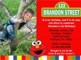 Elmo Birthday Invitations with Photo Elmo Invitation Template Best Template Collection