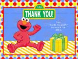 Elmo Birthday Thank You Cards 7 Best Images Of Elmo Printable Birthday Cards Free Elmo