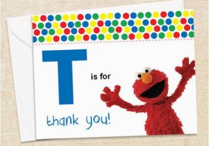 Elmo Birthday Thank You Cards Elmo Thank You Cards Set Of 15
