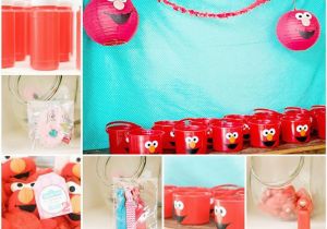 Elmo Decorations for 2nd Birthday Party Pink Elmo Party Planning Idea Sesamestreet Decorations