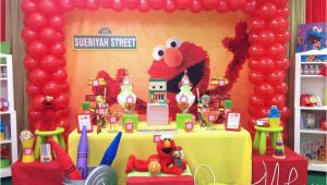 Elmo First Birthday Decorations Elmo Sesame Street Birthday Quot Elmo 1st Birthday Party