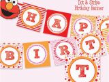 Elmo Happy Birthday Banner Diy Elmo Inspired Happy Birthday Sign Happy Birthday Banner