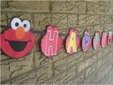 Elmo Happy Birthday Banner Elmo Happy Birthday Banner 8 Feet Long Elmo 39 S World Font