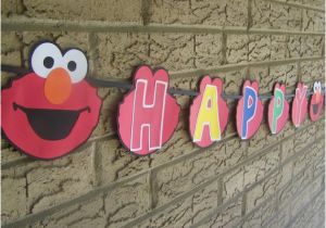 Elmo Happy Birthday Banner Elmo Happy Birthday Banner 8 Feet Long Elmo 39 S World Font