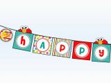 Elmo Happy Birthday Banner Elmo Happy Birthday Banner Sesame Street Happy Birthday