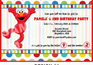 Elmo Photo Birthday Invitations Birthday Invites 10 Best Design Elmo Birthday Invitations