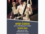 Elvis Birthday Invitations Elvis Birthday Celebration Invitations Paperstyle