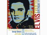 Elvis Birthday Invitations Elvis Everything Birthday Party Invitations Paperstyle