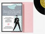 Elvis Birthday Invitations Elvis Presley Milestone Birthday Invitation Surprise