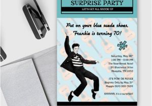 Elvis Birthday Party Invitations 17 Best Ideas About Elvis Birthday Party On Pinterest