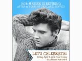 Elvis Birthday Party Invitations Relax Elvis Retirement Party Invitations Paperstyle