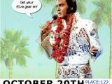 Elvis Birthday Party Invitations You Print Elvis Presley Beach Party Invitation Digital
