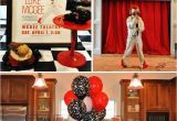 Elvis Presley Birthday Decorations 25 Best Ideas About Elvis Birthday Party On Pinterest