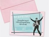 Elvis Presley Birthday Invitations Elvis Presley Milestone Birthday Invitation Surprise Party