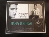 Elvis Presley Personalised Birthday Card Elvis Presley Personalised Birthday Keepsake Certificate