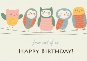 Email A Birthday Card Free Free Happy Birthday From Owl Of Us Ecard Email Free