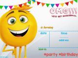 Emoji Birthday Card Template Free Printable Emoji Invitation Template Free Invitation