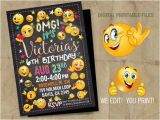 Emoticons Birthday Invitations Emoji Emoticon Birthday Party Invitation Emoji Birthday