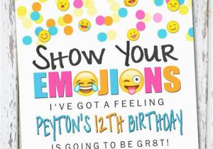 Emoticons Birthday Invitations Emoji Invite Emoji Invite Emoji Invitation Emoji