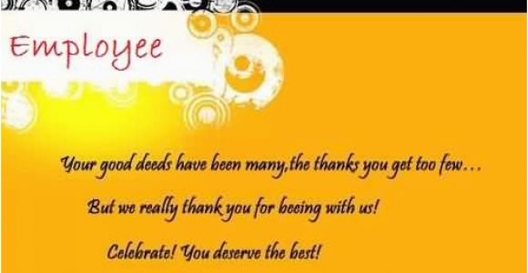 Employee Birthday Card Messages Birthday Wishes for Employee Page 3 Nicewishes Com