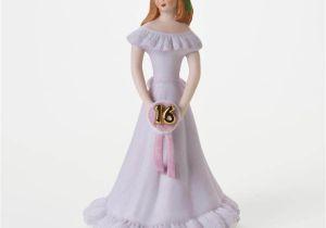 Enesco Birthday Girl Figurines Enesco Growing Up Girls Brunette Age 16 Musical Birthday