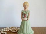 Enesco Birthday Girl Figurines Items Similar to Vintage Enesco Figurine Birthday Enesco