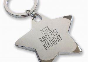 Engraved 21st Birthday Gifts for Him Personalised Engraved 21st Birthday Keyring Gift Deluxe Etsy