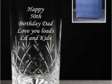 Engraved Birthday Gifts for Her Personalised Engraved Crystal Highball Vodka Glass