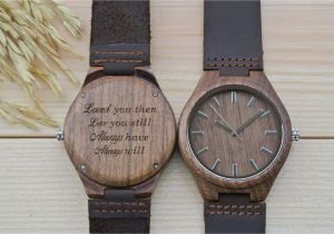 Engraved Birthday Gifts for Him Walnut Anniversary Gift for Him Wl4411 Woodchronos