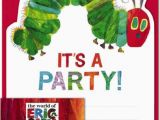 Eric Carle Birthday Invitations the Store Eric Carle the Very Hungry Caterpillar