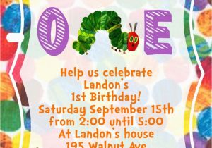 Eric Carle Birthday Invitations Unavailable Listing On Etsy