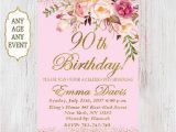 Etsy 90th Birthday Invitations Best 25 90th Birthday Invitations Ideas On Pinterest 50