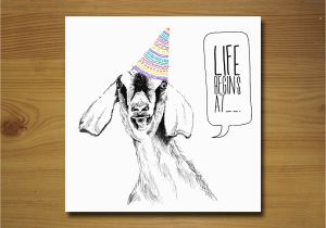Etsy Birthday Cards for Her Goat Birthday Card by Wywhcards On Etsy