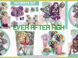 Ever after High Birthday Decorations Ever after High Party Supplies Kids Party Supplies