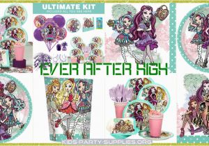 Ever after High Birthday Decorations Ever after High Party Supplies Kids Party Supplies