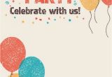 Evite Birthday Cards Birthday Party Invitations Card Invitation Cards for