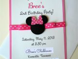 Evite Birthday Invites Minnie Mouse Birthday and Paper Mache