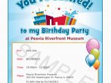 Evite Birthday Invites Party Invitations Colorfull Party Invitaton Template