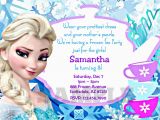 Evite Frozen Birthday Invitations Birthday and Party Invitation Frozen Birthday Invitation