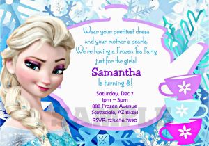 Evite Frozen Birthday Invitations Birthday and Party Invitation Frozen Birthday Invitation